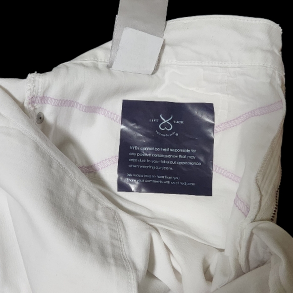 NYDJ Rhinestone Pockets Straight Leg - Picture 3 of 13